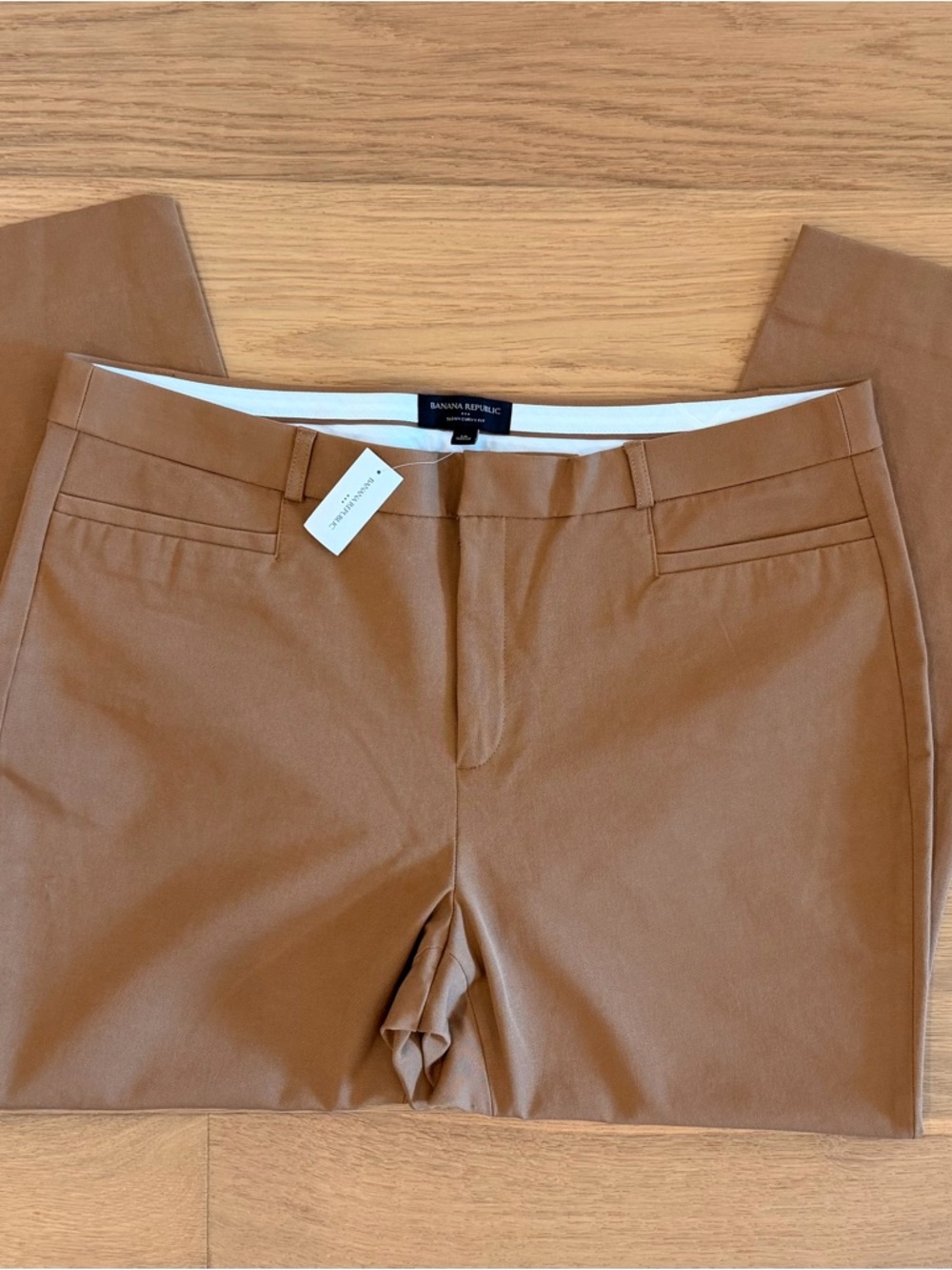 NWT BANANA REPUBLIC SLOAN CURVY FIT Khaki Women’s Dress Pants Size 18